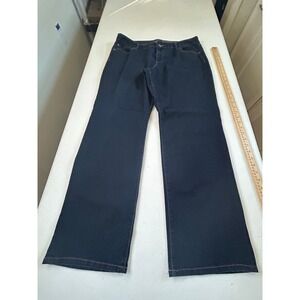 Gap Premium Curvy Straight Dark Wash Jeans Size 16 33R